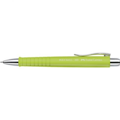Długopis Faber-Castell Poly Ball, zielony jasny, XB